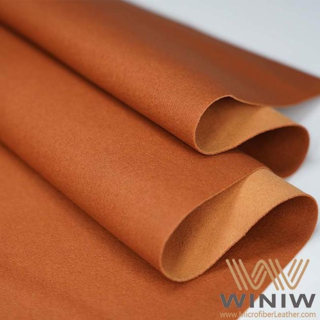 Water Absorbent Micro Fiber Leather Faux Fabric For Shoes Lining