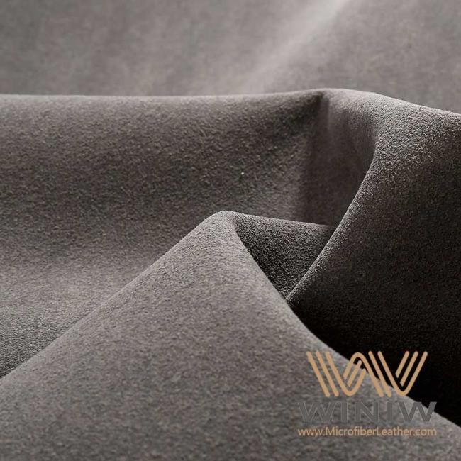 High Elastic Artificial Leather Suede Fabric For Automotive Upholstery