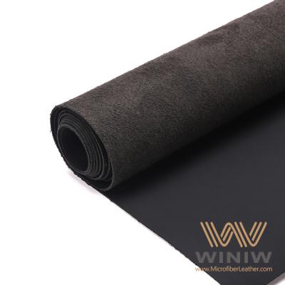 China Reliable And Soft Microfiber Synthetic Leather Fabric For Ball for sale