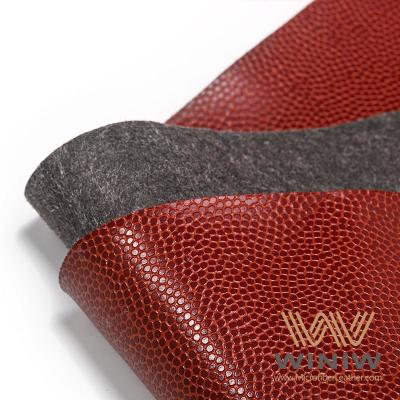 China Tecido de couro sintético anti-mofo para fabricação de basquetebol e voleibol à venda