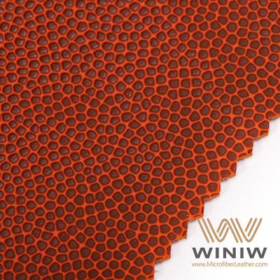 China Cuero de PU artificial de microfibra de alta elasticidad para bolas en venta