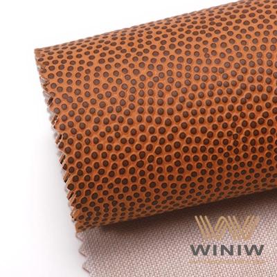 China High Elasticity PU Vegan Leather Ball Material Waterproof Customized for sale