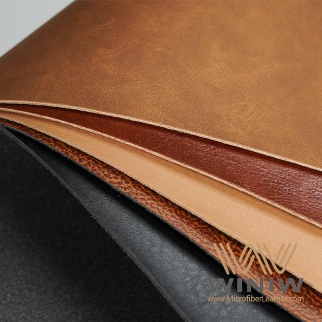 Eco-Friendly Polyurethane Leatherette Fabric For Labels