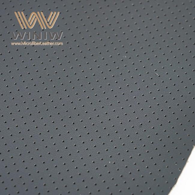 Perforated Micro Leather Car Seats Fabric Material Interiors Leather