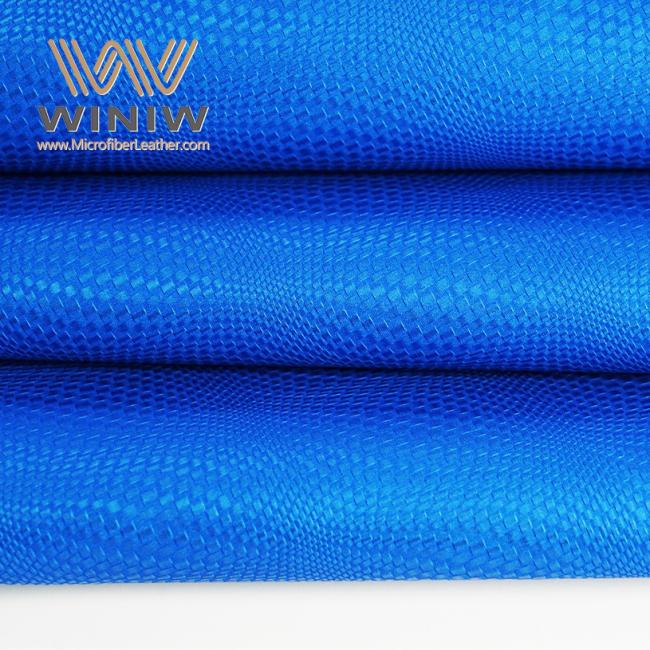 Faux PU Leather Fabric Material For Shoes Upper