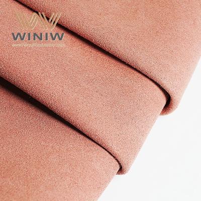 中国 Imitation Suede Ultrasuede Micro Fiber Artificial Leather Velvet Sofa Fabric 販売のため