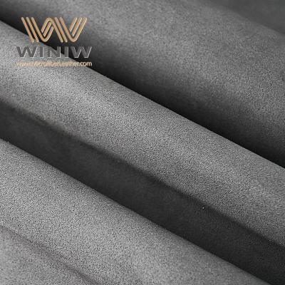 China 1.2mm Micro Suede Faux Suede Synthetic Leather Sofa Fabric for sale