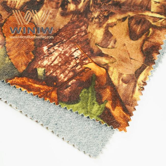 Comfortable Artificial Leather Microfiber PU Synthetic Fabric For Sofa Upholstery