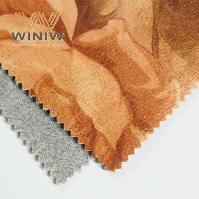 Chine Retro Imitation Vegan Micro Fiber Artificial Leather Sofa Materials à vendre