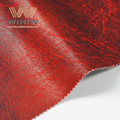 China Elegante material de cubierta de sofá de imitación de piel de fibra sintética en venta