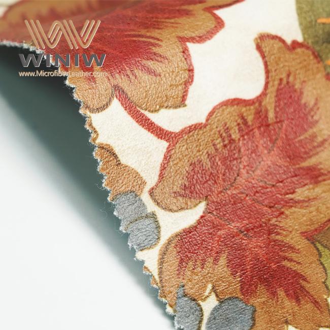 Eco Micro PU Vegan Leather Ultra Fabric For Furniture Upholstery