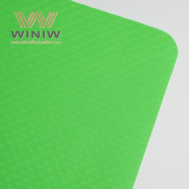 More Flexible Micro Faux Sport Leather Fabric Soccer Making Materials