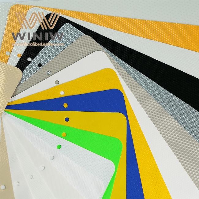 Eco-Friendly Micro Vegan Fabric PU Materials Imitation Leather Football Leather