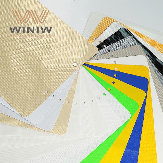Custom Handmade Microfiber Vegan Fabrics Imitation Leather For Training Footballs