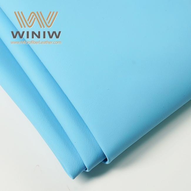 Blue Color Micro Fiber Imitation Leather For Car Seats Cover Materials