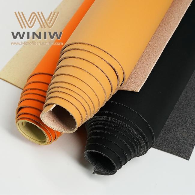 Wear-Resistant Micro Fiber Vegan Leather Fabric Upholstery Leather In A Car