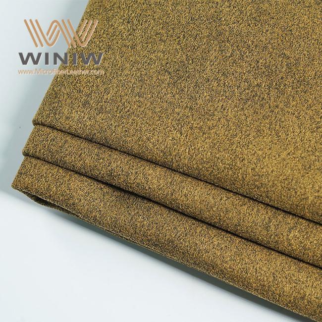 High Tear Strength Micro Suede Synthetic Leather Suede Like Materials Gloves Leather