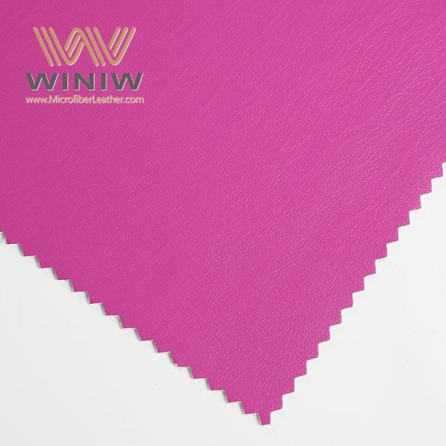 Durable 0.6mm Microfiber Leather Material Synthetic Leather For Garments
