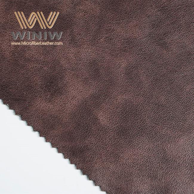 Soft Hand-Feel Micro Artificial Leather PU Material Vegan Fabric For Jacket