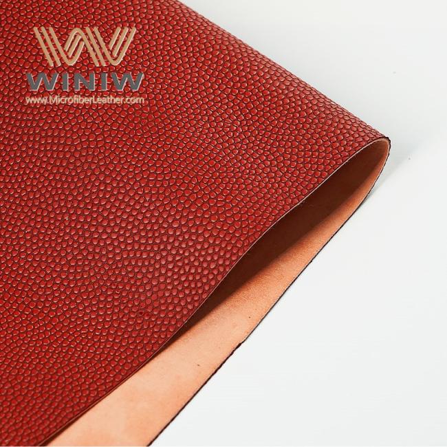 Wear-Resistant PU Materials Synthetic Vegan Leather For Ball