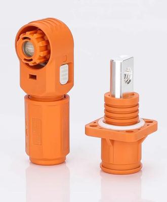China Single Core Energy Storage Plug Connector 4.0 6.0 8.0 12.0mm With IP67 Rating Straight for sale