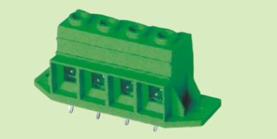 中国 KF137TM-15.0 PCBの台紙のねじ込み端子4pinsの緑色の差込式のタイプPCBのターミナル ブロックのターミナル ブロック 販売のため