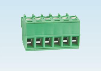 China Pluggable Type 180 Angle Dinkle Plug In Terminal Blocks For Alarm Security Fields for sale