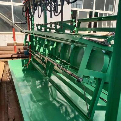 China LPG Cylinder Requalification Hydrostatic Testing Machine Tilting Steel Constructed Frame for sale