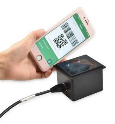 China 10mil Fixed Mount 1D 2D Barcode Scanner QR Code Scanner Module for sale