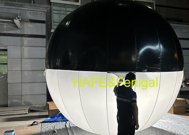 Helium LED Lighting Balloon Lights For Theaters Churches Customized 0