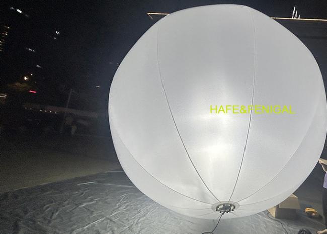 Dia.4.2m Spherical 360-Degree Halogen 2.4KW Balloon Light For Film Production 0