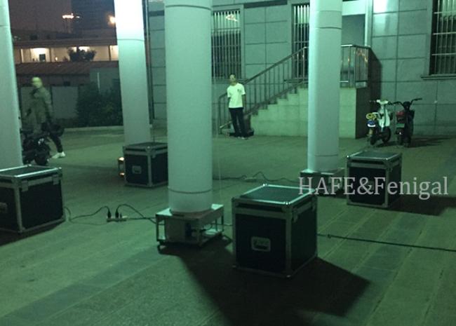 Outdoor Power Supply Optional 120V/50HZ HID 1000w Inflatable Emergency Lighting Tower Battery 3
