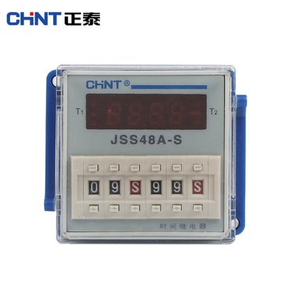 China 24V 230V Panel Mount Timer Relay Power - On Control Off Delay Setting Range 1s~99h Ith5A for sale