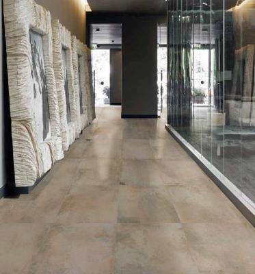 China 2 Cm Thick Cement Look Porcelain Tile / 600 By 600 Floor Tiles Easy Maintenance for sale