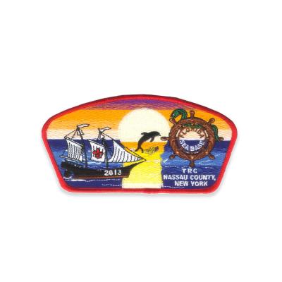 China El remiendo de encargo Mermado de Souvenir Iron On del boy scout del bordado del remiendo viste insignias en venta