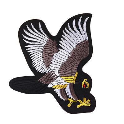 China Embroidered Biker Patches Custom Iron On Patch For Jackets Fantastic Logo Patches For Clothing for sale