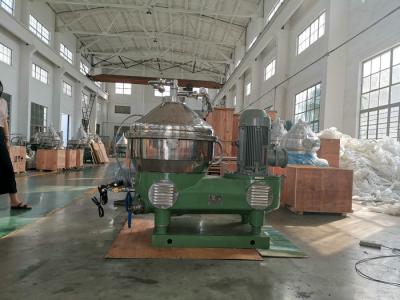 China High Speed Milk Cream Separator Machine With PLC Controller Operating Stability for sale