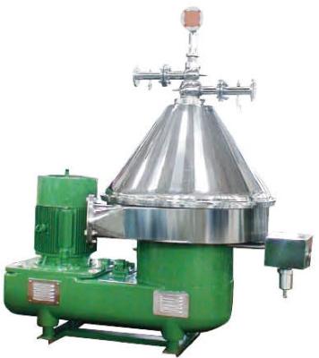 China Discharge Automatically Liquid Liquid Soild Separation Green Centrifugal Filter Separator for sale