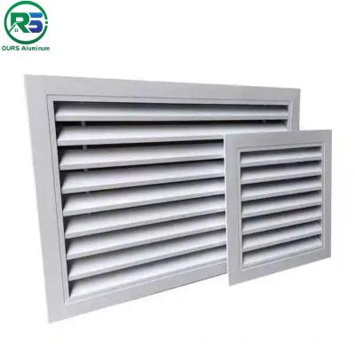 China Aluminum Metal Air Conditioner 10x8 Sidewall Register Cover Return Air Grilles for sale