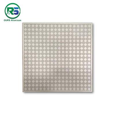 China Perforated Clip In Metal Ceiling 600 X 600 Aluminium Clip In Ceiling for sale