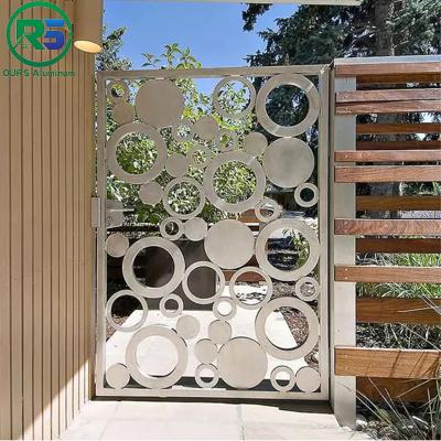 China Branches Powder Coated Aluminium Decorative Screens Thickness 10MM for sale