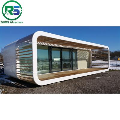 China 8.5M Length Aluminum Capsule House: Simple and Fast Loading & Unloading for sale