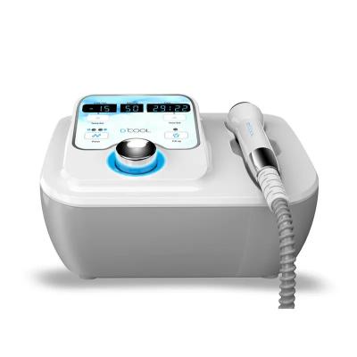 China New D cool Portable Cool + Hot + Ems For Skin Tightening Anti Puffiness Facial Electroporation Machine Beauty Device for sale