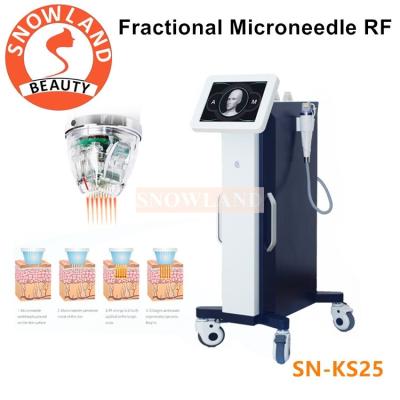 China Best selling !!! Fractional RF microneedle / micro needle stretch marks removal machine for sale