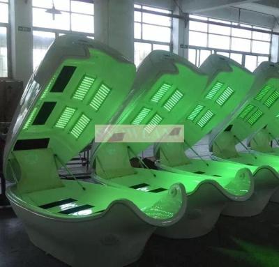 China LED light far infrared spa capsule for salon for sale