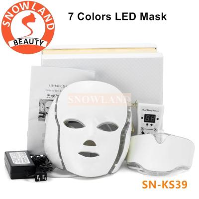 China OEM ODM anti age skin photo rejuvenation led facial mask/led light therapy mask/face lifting for sale