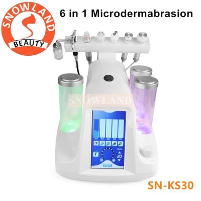 China 6 in 1 Hydro Dermabrassion Facial Deep Cleansing Beauty Instrument for SPA Solon for sale