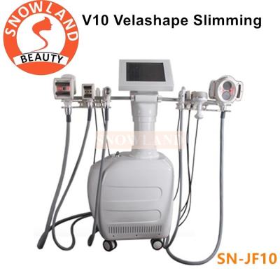 China Vacuum Cavitation System V10 + Cryo + Cavitation + Vacuum + RF + BIO + cooling pads body weight loss machine for sale
