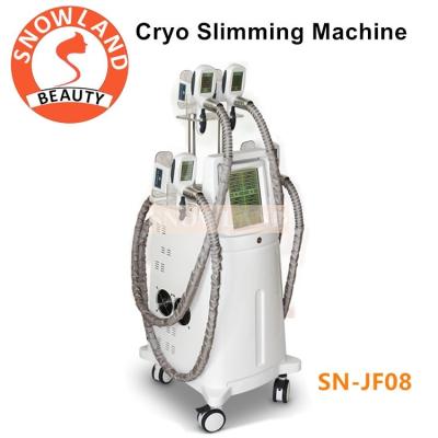 China Coolsculpting fat freezing machine cryolipolysis machine with 4 handles for fat removal body slimming for sale