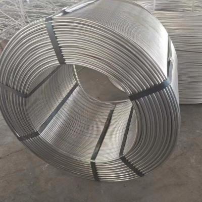 China Steel Making 13mm Cored Wire Alloy CaFe Calcium Silicon Cored Wire for sale